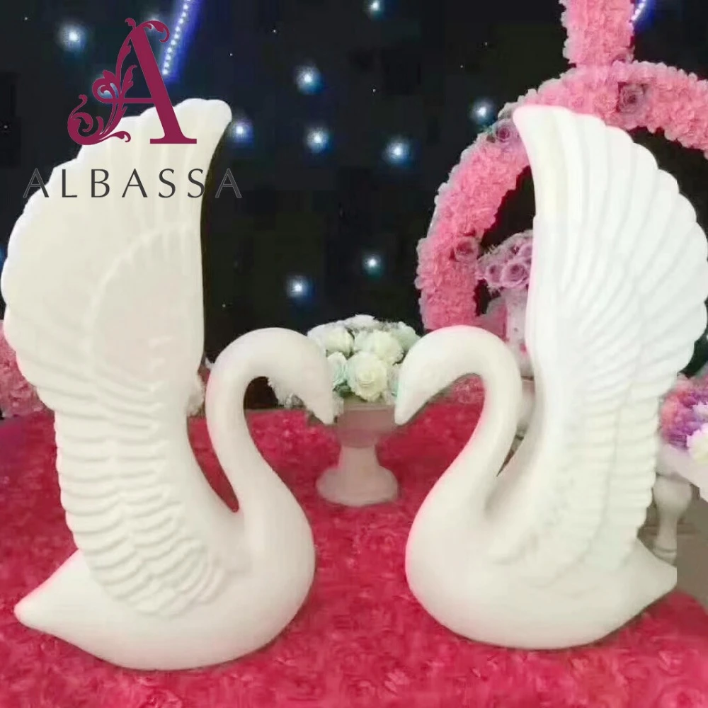 wedding Decorative Souvenirs gifts white elegant swan crafts
