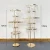 Import Wedding props metal electroplating flower stand wedding hotel banquet hall stage decoration ornaments from China