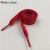 Import Weiou 2cm Width Flat Soft Silk Shoe Laces Red White Black Thin Bootlace With Plastic Tips For Kids Shoes Decorations from China