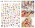 Import WG266-WG296 3D Cartoon Stickers Children Manicure Wraps Fairy Tale Nail Art Decorations Decals from China