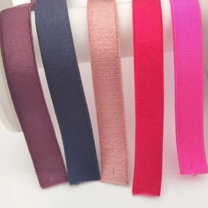 Wholesale 12mm shining satin elastic bra strap