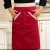 Import wholesale 2021 black cheap baker custom apron women men waitress kitchen cotton two pockets half waist cooking aprons chef apron from China