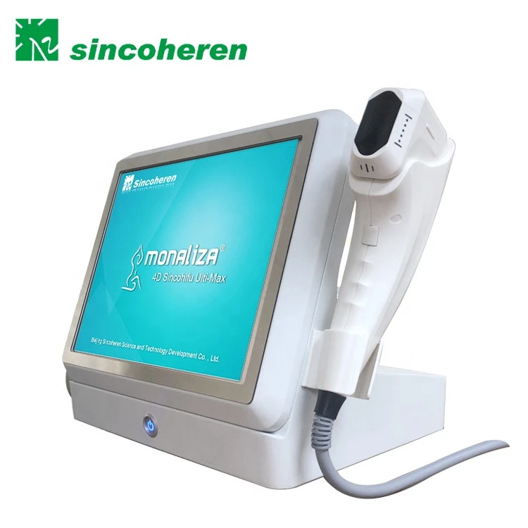 Wholesale 4D 3D HIFU focused ultrasound with instant effect on face and body salon use