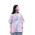 Import Wholesale Black And White Two Colors Stock Summer Short Sleeve T-shirt Men Polyester And Cotton Tie Dye T Shirt from China