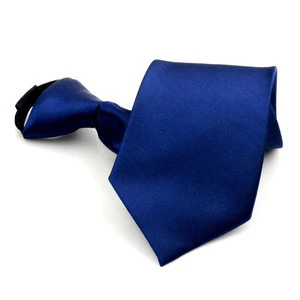 Wholesale cheap polyester necktie customized promotion gift tie for men