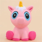 wholesale christmas super pu squishy slow rising animal unicorn toy   for  CA pro 65 EN711-2-3 Reach ASTM F963