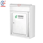 Wholesale classical style wall mounted stainless steel waterproof mailbox