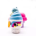 Wholesale Custom make Anti stress ball Soft slow rise cute ice cream food PU ball customizable Foam Sponge Kids Toddler Toy