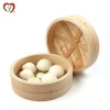 wholesale custom round bamboo food steamer for sale