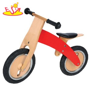 Wholesale customize wooden balance bicycle help kids learning riding bike faster W16C014