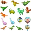 Wholesale Dinosaur Mylar Foil Balloon 3d Stand Jungle Balloons For Kids Birthday Party Decoration
