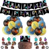 Wholesale  Exquisite Among Us Party Supplies Birthday Decorations  Banner Balloons Cupcake Toppers Cakeamongus party supplies