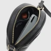 Wholesale Fashion Italian Leather Circle Crossbody Bag Women Ziplock Crossbody Sling Phone Purse Circle Shoulder Crossbody Bag