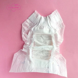 Wholesale Free Sample Disposable Baby Print Adult Diaper in China