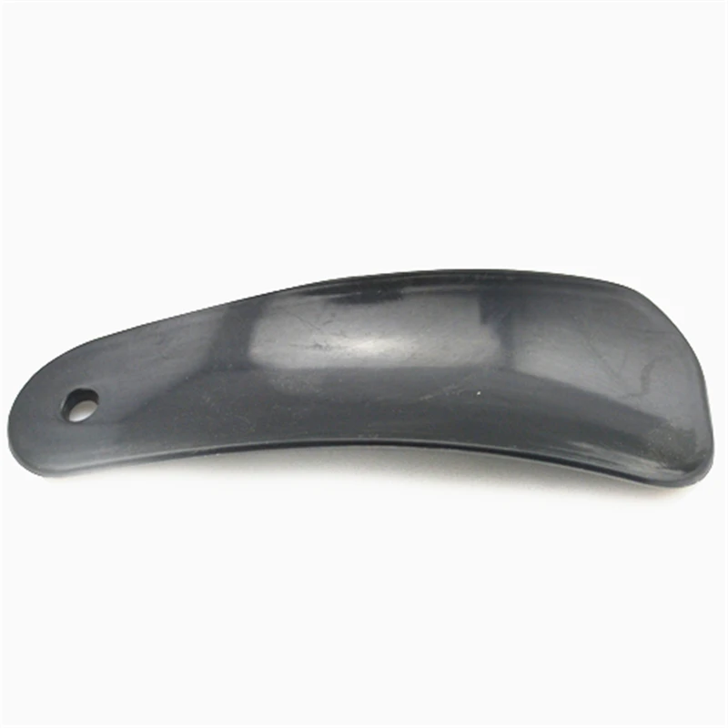 wholesale giving away shoe horn/ plastic back shoe helper/ hotel shoe horn customized portable