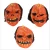 Import Wholesale Halloween Costume Party Mask Pumpkin Shape Party Mask For Party Decoration props from China