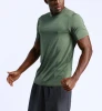Wholesale High Quality Gym Mens Short Sleeve T Shirts Men Sports Wear Compression Shirt