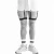 Import Wholesale Men T-shirt Wrinkle-free Non-slip Socks clip Leg Loop Stretch Adjustable Garter Belt from China