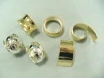 Wholesale metal napkin towel ring for Wedding Decoration Party Favor