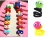 Import Wholesale Multicolor Arts and Craft Assorted DIY Craft PomPoms from China