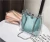 Import Wholesale new fashion clear bucket jelly color transparent pvc crossbody sling shoulder messenger bag chain women bags from China