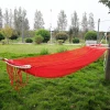 Wholesale outdoor travel portable ice silk breathable hammock strong single hammock