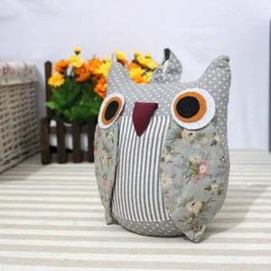 Buy Wholesale Owl Decoration Fabric Door Stop With Sand Bag Stuffed Animal  Door Stop from Dafeng Hongda Toys Co., Ltd., China