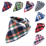 Wholesale Pet products Amazon top seller Pet scarf Triangular Bandanas Adjustable cat dog bow tie Fashion supplies Pet Bandanas