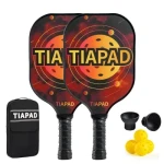 Wholesale Price Pickleball Paddles Customize Logo Carbon Fiber Pickleball Paddles Polymer Honeycomb Pickleball Paddles Lightweight 16.5?? Pickleball Paddle