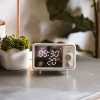 Wholesale Rectangle Desktop Digital Led Alarm Clock With Temperature Display