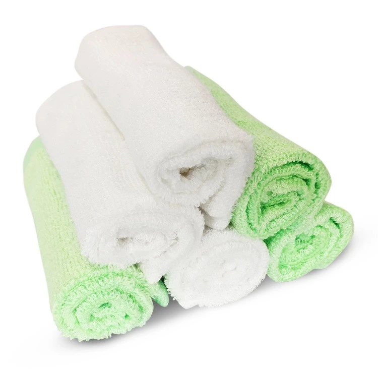 Wholesale soft 100 bamboo fiber baby towel, Extra Soft - Highly Absorbent bamboo Baby Washcloths