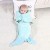 Import Wholesale Soft  Flannel Kids Mermaid Tail Blanket Shark Sleeping Bag from China