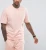 Import wholesale street wear 100 cotton french terry sweat jooger shorts in pink for men from China