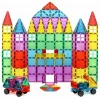 Wholesale Toys Free sample Educational Toy 64 Pieces Magnet Tiles Magnetic Building Block