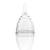 Wholesale transparent Eco-Friendly Medical Grade FDA Reusable Collapsible Menstrual Cup Silicone Menstrual Cup