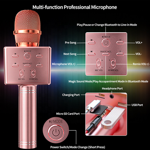 Buy Wholesale Wireless Microphone Condenser Microphone Studio ...