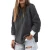 Import Women European and American style knitted Front Short Back Long Short Roll Up Sleeve  hooded sweater from China