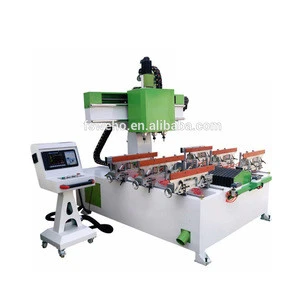 Wood cnc mortising machine/3 axis CNC Multi-Spindle Slot Milling Machine