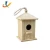 Import wooden bird feeder wooden bird nest creative wall-mounted wooden outdoor bird house from China