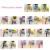 Import Wooden graphite pencils set with cartoon rubber erasers for kids from China