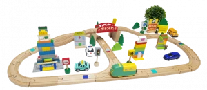 Wooden Train Educational toys for kids(Coding Express train)