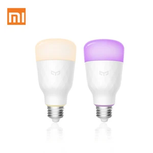 xiaomi yeelight E26/E27 10W  indoor remote wireless voice&APP control Smart LED bulb lights alexa google with changing color