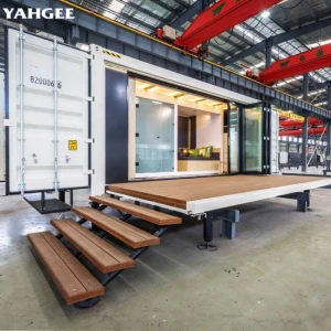 Yahgee luxury pop up  Portable container Coffee prefab Houses prefabricated homes