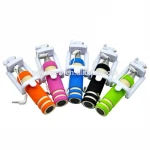 Yaika Promotional Cheap Mini Wired Cable flexible Control Monopod Selfie Stick
