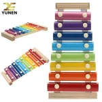 Y&E Newest Hot Music Instrument Toy Wooden Frame Style Xylophone Children Kids Musical Funny Toys Baby Educational Toys Gifts