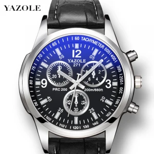 YAZOLE271 luminous waterproof quartz watch men