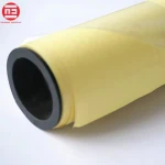 yellow liner PVC film double sided cold lamination film advertising use adhesive film