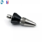 YS Hot Sale 1 Front and 3 Rear Jets Quick Connector Municipal Drain Pipe Cleaning Nozzle, Sewer Cleaning Equipment Parts