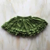 YY-192 baby ruffle hem skirt dress mini ruffle pencil skirt girls sewing pattern