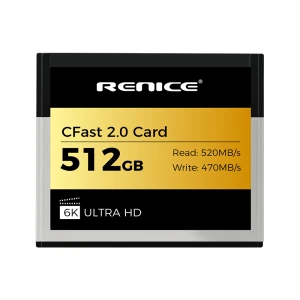 Renice CFast 2.0 Card 512GB Memory Card